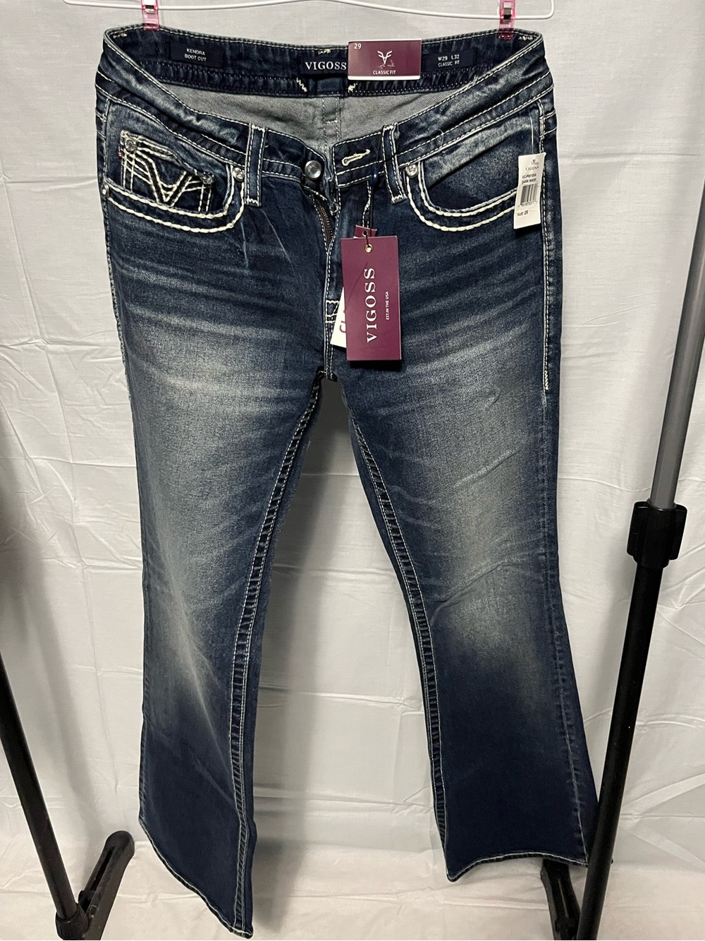 Vigoss Women's Kendra Boot Cut Jeans